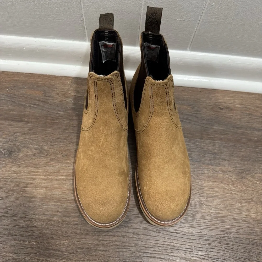 Red Wing Hawthorne Classic Chelsea Boot Men's Sz 8.5 Leather‎ Suede
